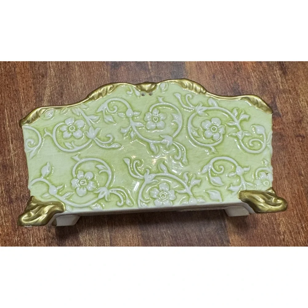 Lady Jayne LTD Rectangular Ceramic Planter/Trinket‎ Holder-Handcrafted in China
